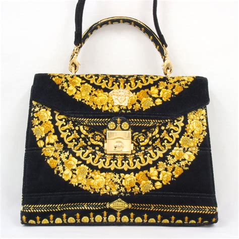 borse gianni versace vintage|gianni versace shoulder bag.